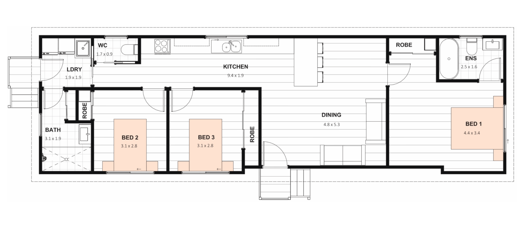 The Waratah 32 range