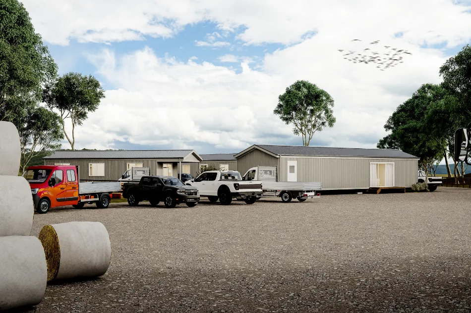 Regional worker housing close to the worksite, reducing unnecessary travel for employees